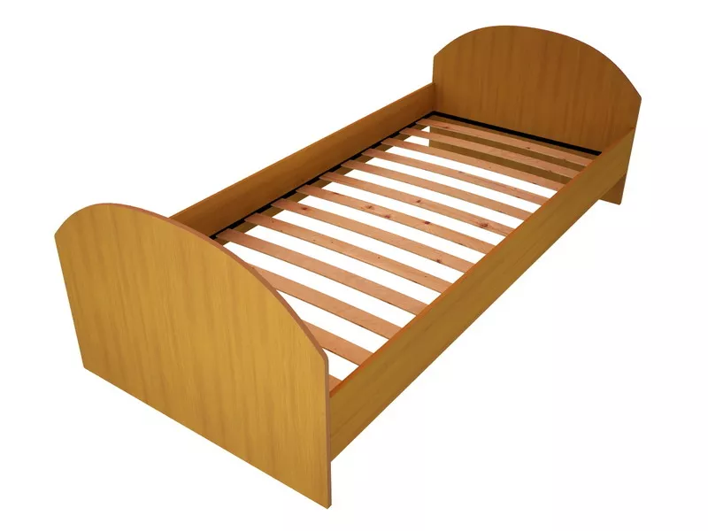 Кровати металлические с деревянными быльцами,  Кровати из массива сосны 3