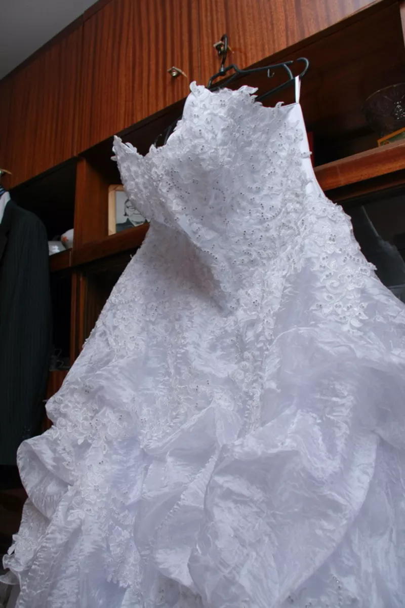 свадебное платье белое американка 3